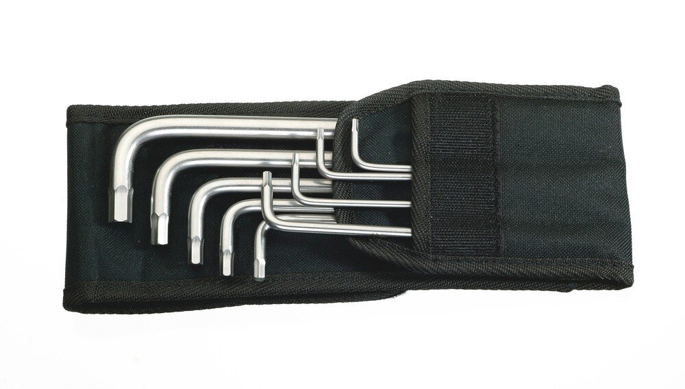 Hex key set, imperial, stainless steel, 9-piece #zoom-1