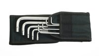 Hex key set, imperial, stainless steel, 9-piece #thumbnail-1