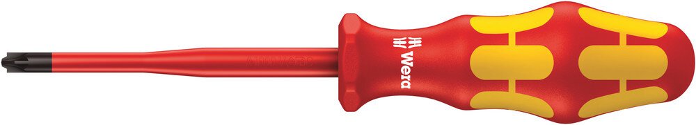 VDE-isolierte Schraubendreher mit reduziertem Klingendurchmesser, Pozidriv/Schlitz, # 1 x 80 mm #zoom-1