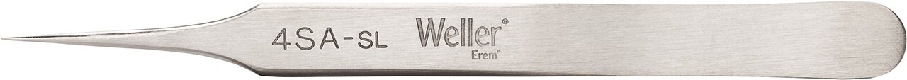 Weller Erem 4SASL Precision Tweezers with Very Pointed Tips with Stainless Steel #zoom-3