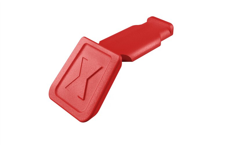 Clips ColorCode, Rouge, 10 pièces #1