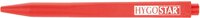 Hygostar Kugelschreiber "Detect", detektierbar, ohne Clip, Schriftfarbe: rot, Gehäusefarbe: rot #thumbnail-1