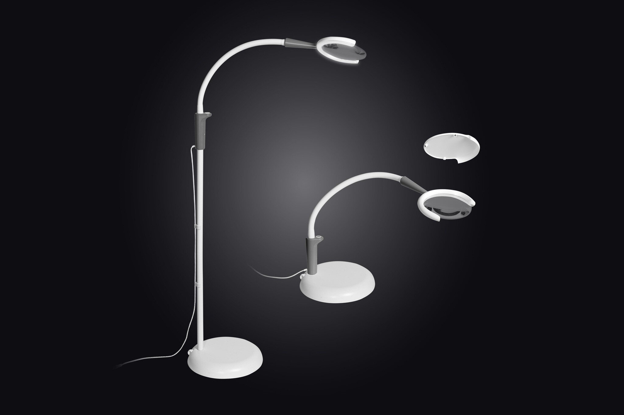 Magnificent Pro Floor, lampada d'ingrandimento e luce da lavoro 3 in 1 #zoom-1
