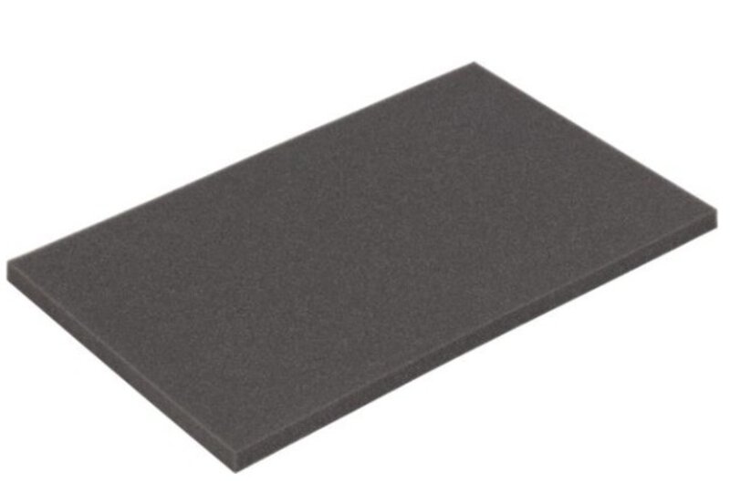 Mousse prédécoupée LL, gris, 552x352 mm