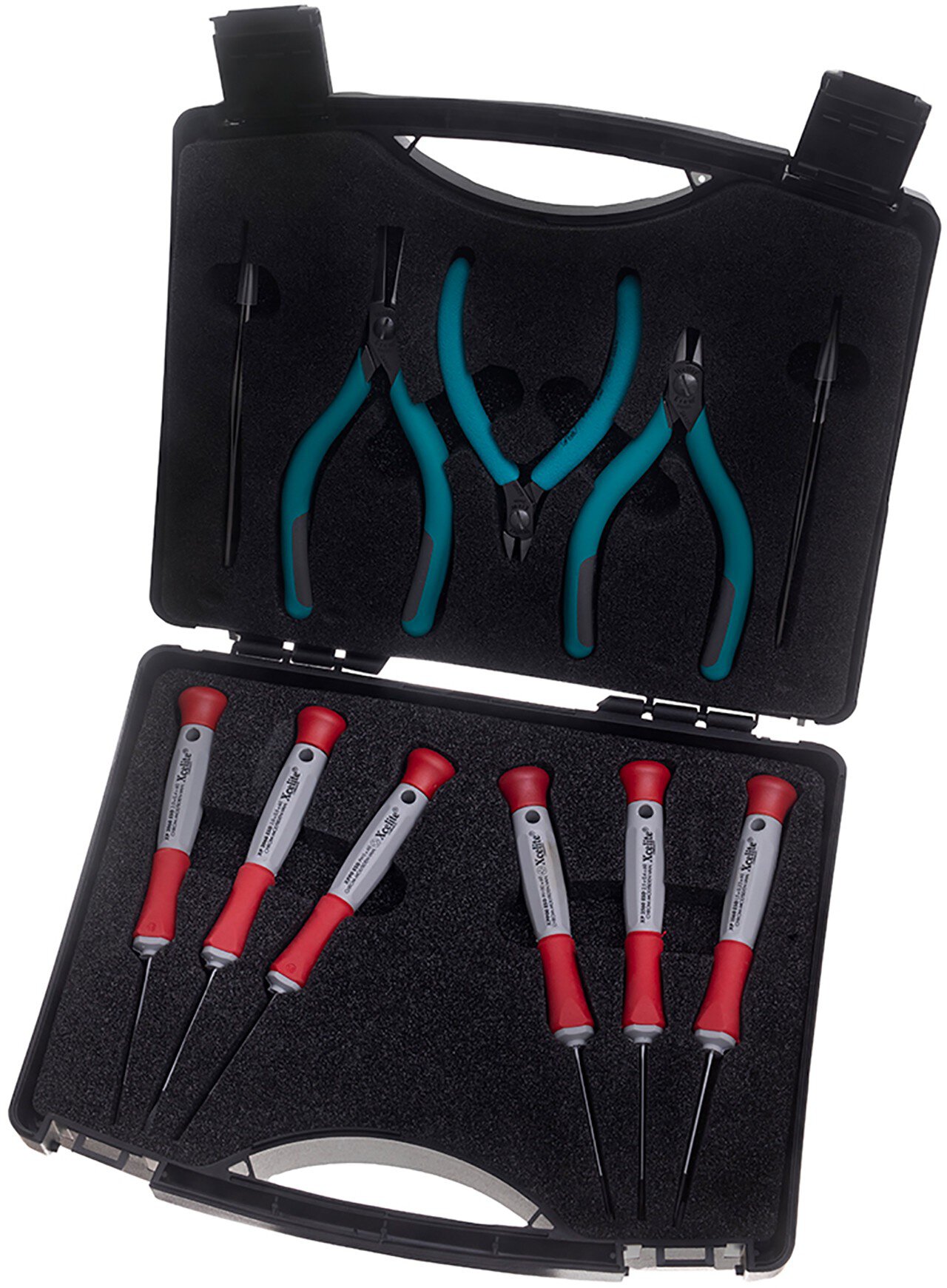 Weller Erem 3600KU Toolset Universal, 11 Pieces Tool Kit with Non-Reflecting Surface #zoom-3