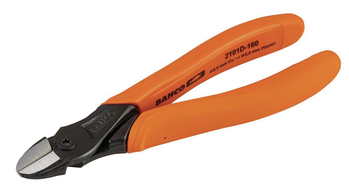 Diagonal cutters with 1-component handle, burnished 125 mm Industrial packaging #zoom-1