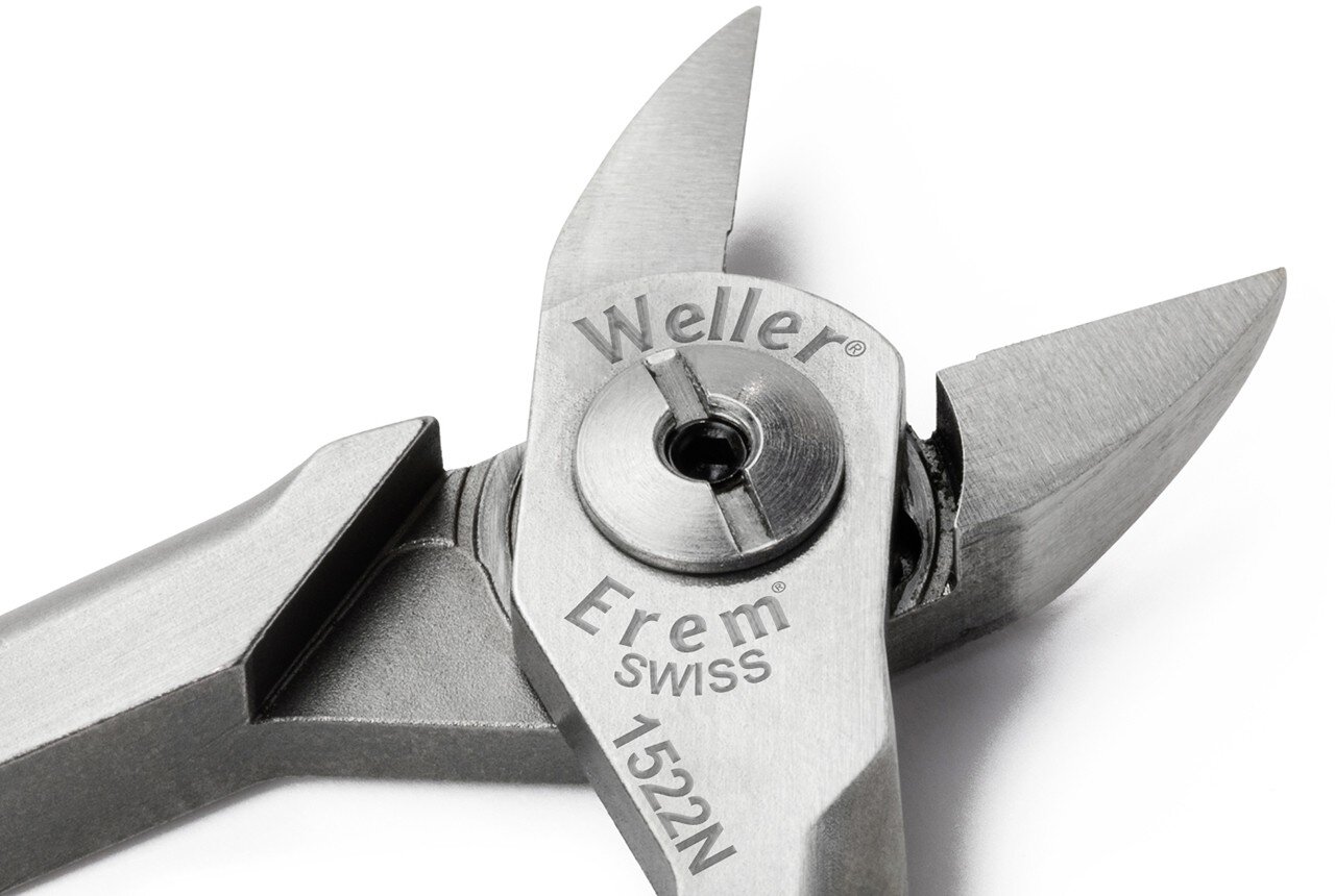 Weller Erem 1522N Side Cutter - Oval Head for 1500BSF Pneumatic Cutter #zoom-2