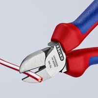 Seitenschneider mit Mehrkomponenten-Hüllen, schwarz atramentiert, 160 mm (SB-Karte/Blister) #thumbnail-3