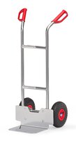 Aluminum stacking truck pneumatic wheels 260 x 85 mm  #thumbnail-1