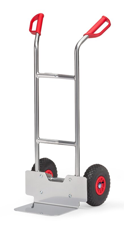 Aluminum stacking truck pneumatic wheels 260 x 85 mm  #1