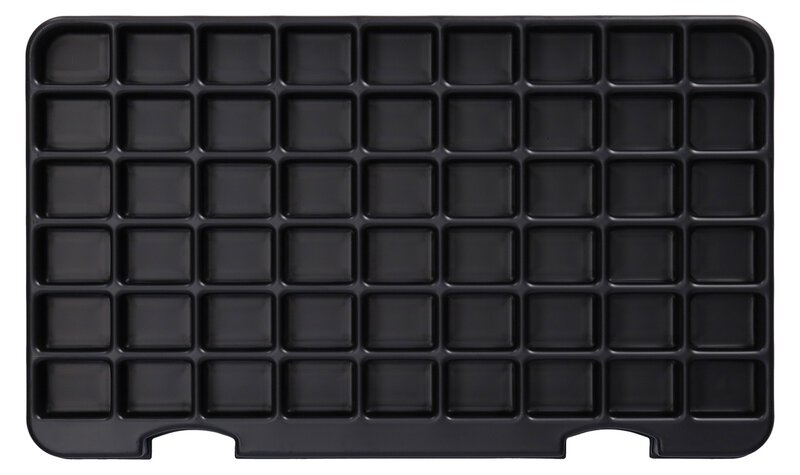 Garniture ESD pour boîte de rangement 166, 54 compartiments de 27 x 27 mm #1