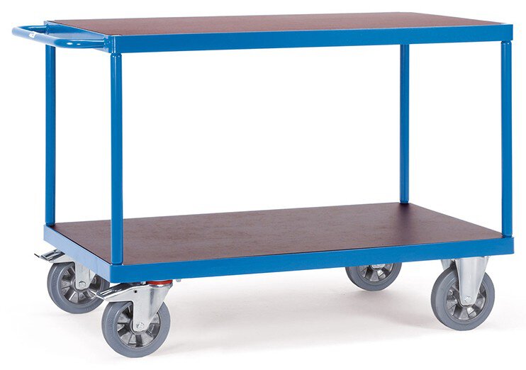 Chariot à table, 2 fonds, 1200 kg, 1000 x 700 mm #zoom-1