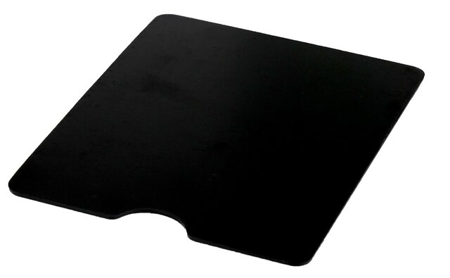 Plaque de montage ESD 130 ESD-CON, PS, noir, 130 x 175 mm