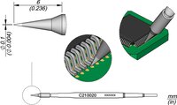 Punta di saldatura per T210-A / T210-NA, appuntita, diritta #thumbnail-1