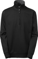 Webber Half-Zip Sweatshirt, Homme, noir/gris, 4XL #thumbnail-1