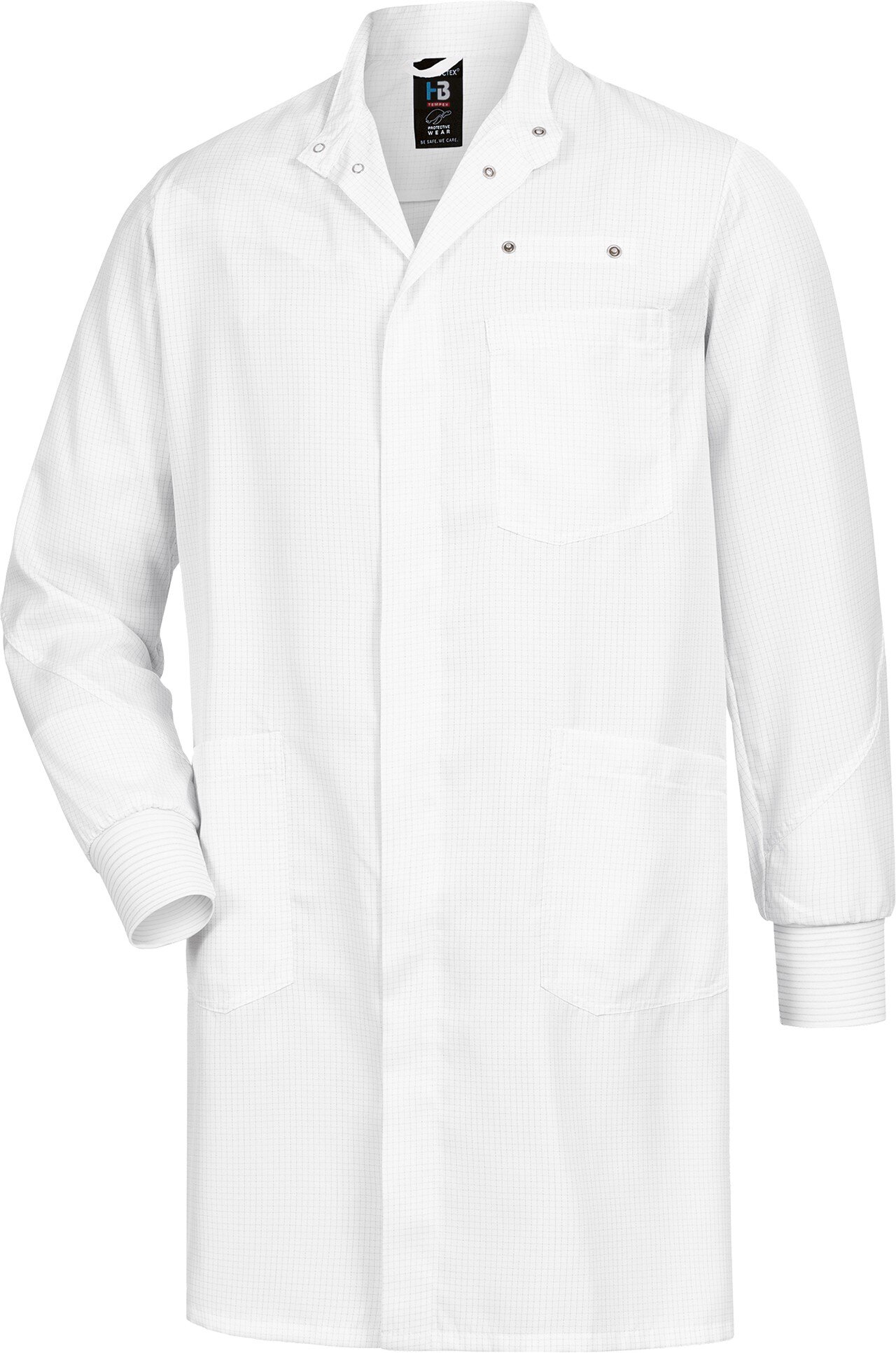 HABETEX® ESD COMFORT, men's coat, knitted cuffs, ESD/cleanroom, L #zoom-1