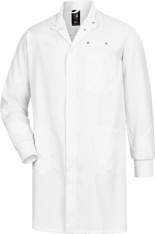 HABETEX® ESD COMFORT, men's coat, knitted cuffs, ESD/cleanroom, L #1