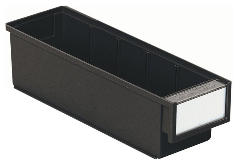 ESD-Schublade, 92x300x82 mm, schwarz