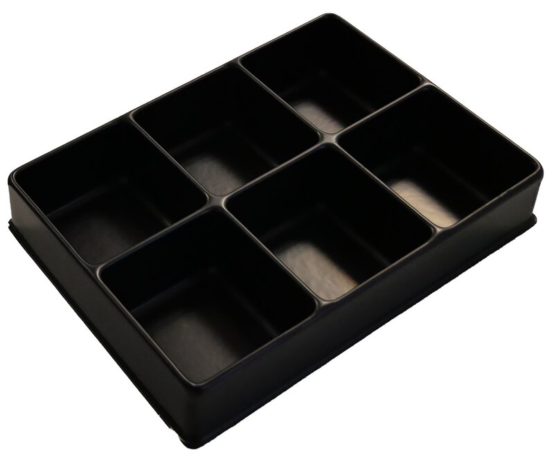 Inserto ESD per valigetta K2001 ESD, 6 scomparti à 77 x 72 mm #1