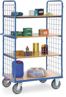 Chariot à plateaux Surface de chargement 1000 x 700 mm  #thumbnail-2