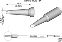 Lötspitze löffelförmig, D: 1,9 mm, C245965 #thumbnail-1