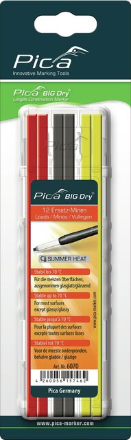 Pica BIG DRY jeu de mines "SUMMER HEAT", emballage SB