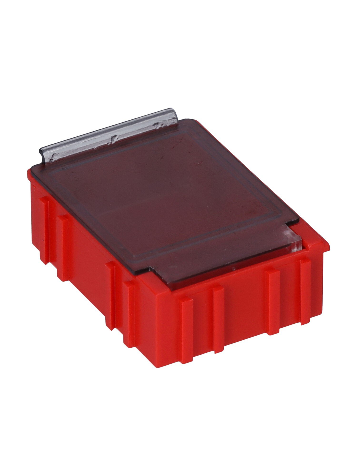 Boîte CMS ESD N3, 41 x 37 x 15 mm, rouge/transparent métallisé #zoom-2