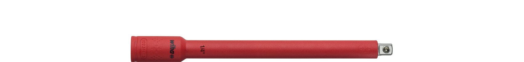 Extension insulated 1/4" for sockets insulated 150mm (43060) #zoom-1