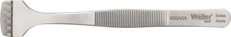 Weller Erem 600ASA Wafer Tweezers With Flat Lower Paddle And 6 Upper Fingers For Protecting Wafers Against Damage #3