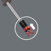 Schraubkralle für Schraubendreherklingen, lange Bits und Winkelschlüssel mit Festhaltefunktion für Schrauben, 4,5-6 x 41 mm #thumbnail-2