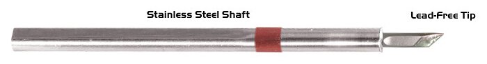 Soldering tip knife shape 3,50mm (0,138") #zoom-1