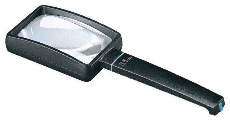 reading glasses aspheric II, aplanatic, 3.5x, 10 dpt., D=70x50 mm #zoom-1