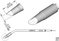 Soldering tip bevelled, D: 3.8 mm, C250415 #thumbnail-1