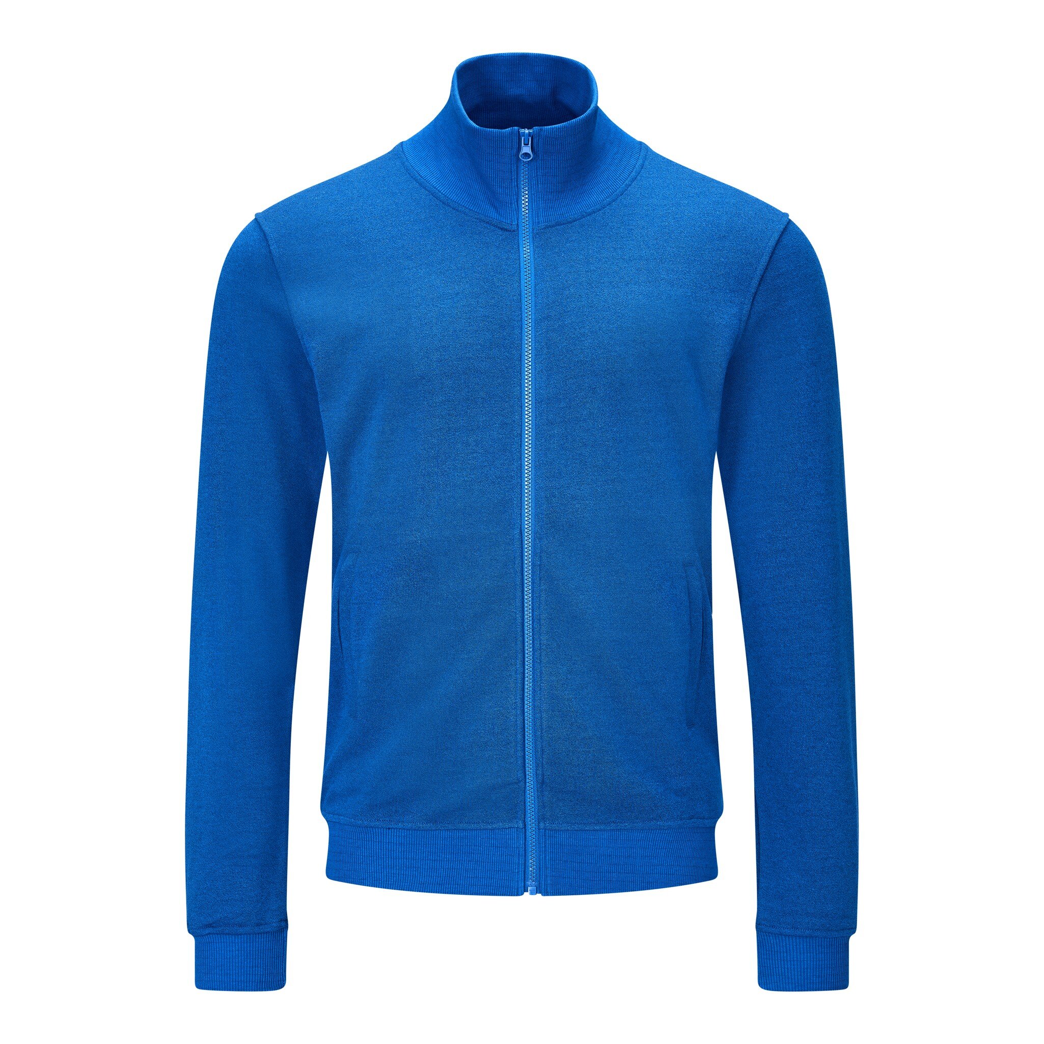 ESD Sweatjacke mit Zipper, königsblau, 5XL, Comfort-Fit #zoom-1