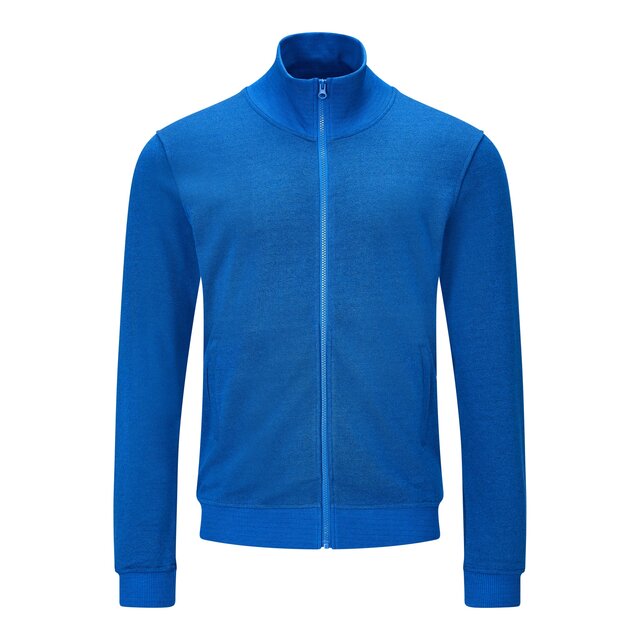 ESD Sweatjacke mit Zipper, königsblau, Comfort-Fit