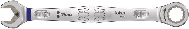 Combinatie ratelsleutel, imperiaal, 7/16" x 165 mm #1