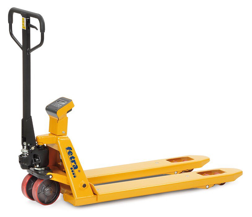 Pallet truck with scale 2122 - 2 to. Fork length 1150 mm  #zoom-1