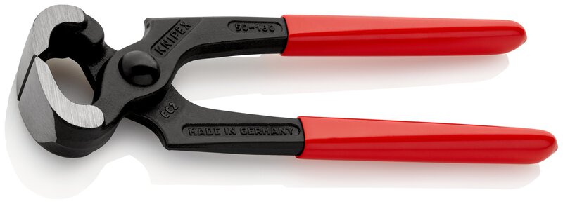 Kneifzange mit Kunststoff überzogen, schwarz atramentiert, 160 mm (SB-Karte/Blister) #1