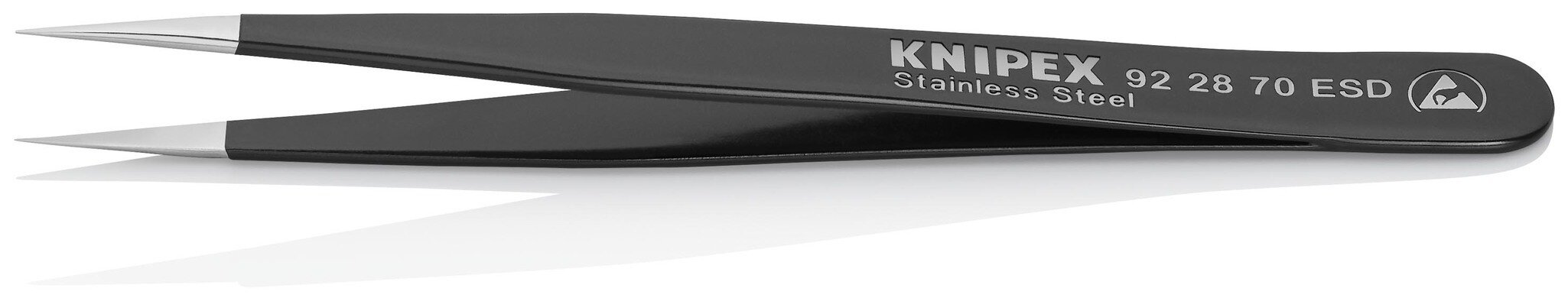 ESD precision tweezers, 110 mm #zoom-2