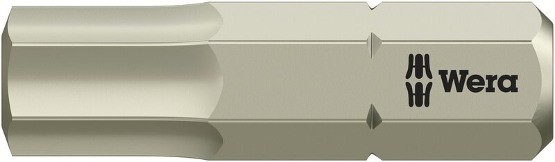 Embout pour vis à six pans creux, acier inoxydable, 6 x 25 mm #1