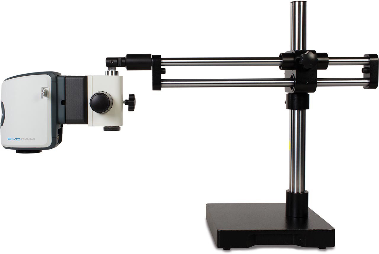EVO CAM II Digitalmikroskop ECO2513 mit Doppelarm-Säulenständer und Fokusmodul #zoom-1