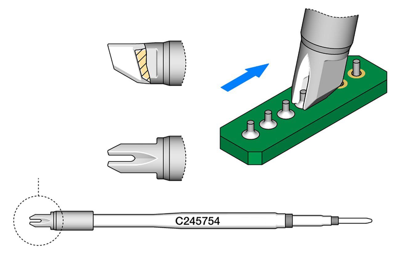 Pannes à souder spéciales de la série C245 pour fer à souder T245 #zoom-2