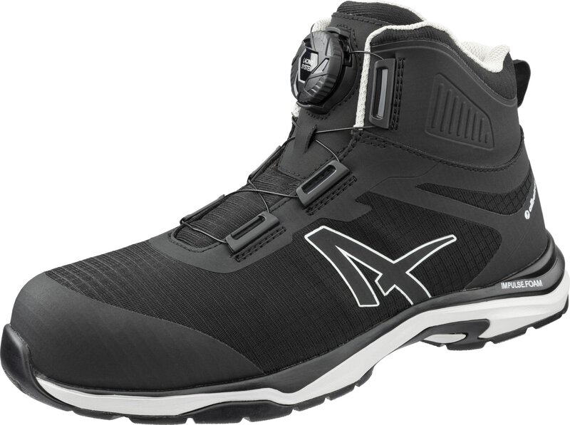 ESD Sicherheitsschuh S3S, TRAILMASTER BLK QL MID, schwarz #6