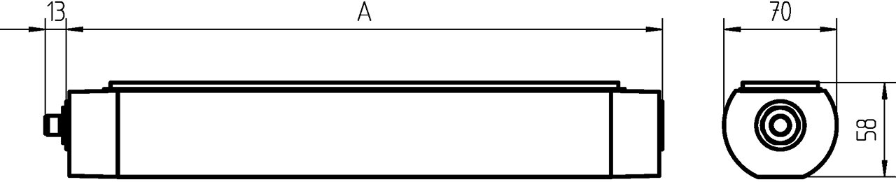 Lampe à rampe TANEO TND 1400/940/D - 23 W / 1400 lm #zoom-2