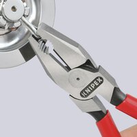 Kraft-Kombizange mit Mehrkomponenten-Hüllen, schwarz atramentiert, 200 mm (SB-Karte/Blister) #thumbnail-1
