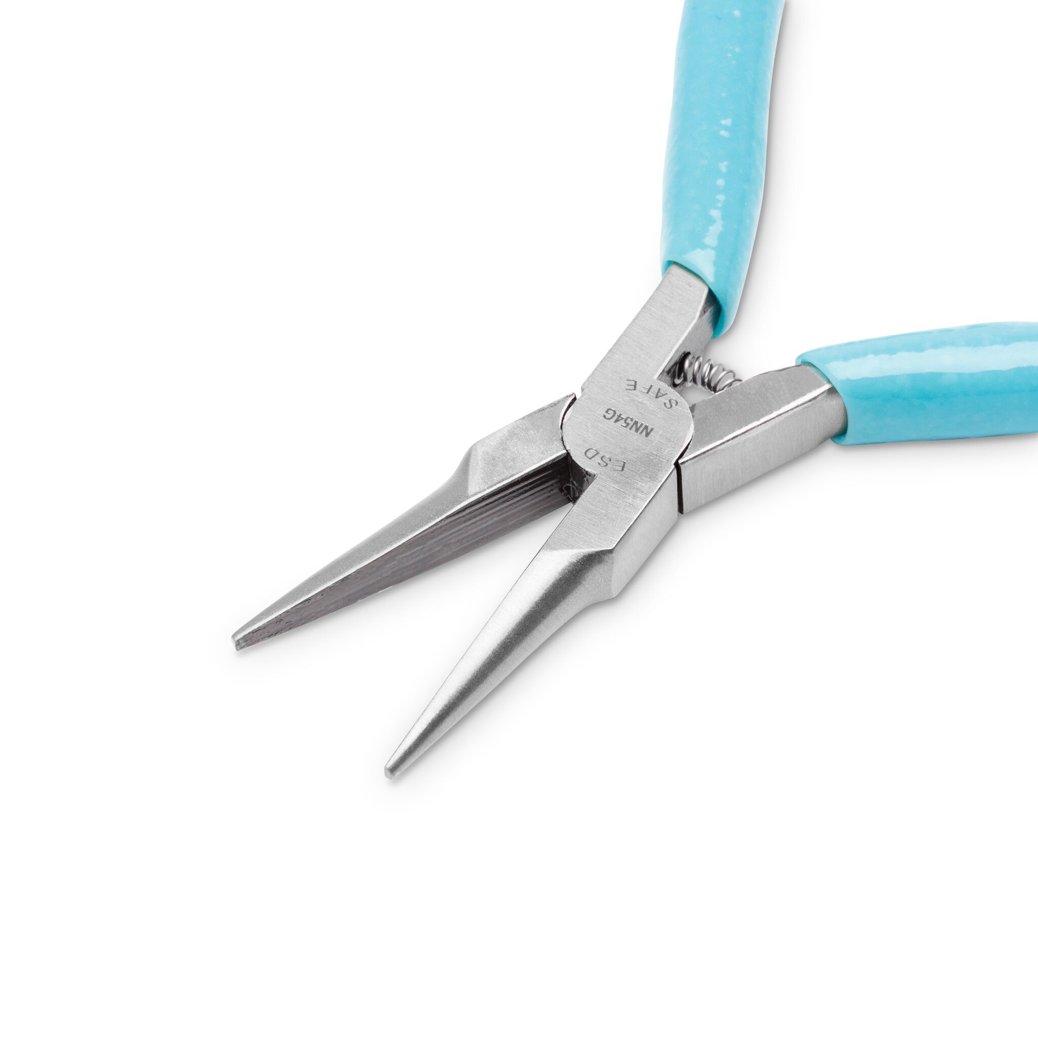 Weller Xcelite 5" ESD-safe smooth needle nose pliers with smooth jaws and slim line #zoom-4