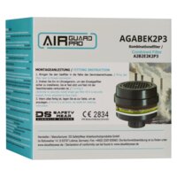 AirGuard Pro® Kombifilter ABEK2P3, für Atemschutz-Vollmaske, mit RD40-Anschluss #thumbnail-3
