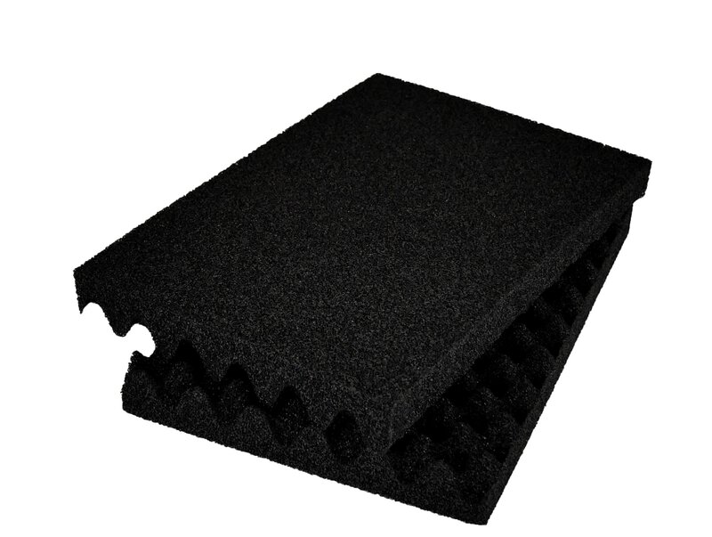 Zestaw pianek z wgłębieniami do etui ESD K2004 ESD, czarny
