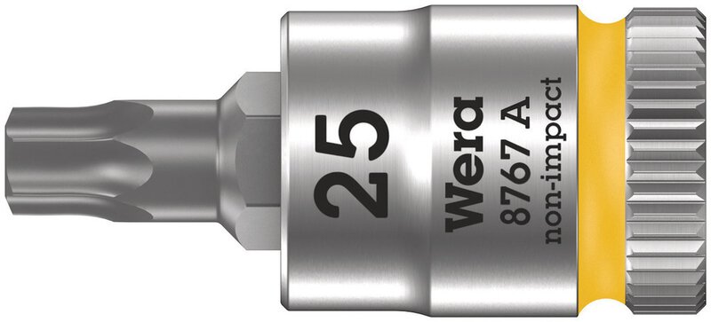 Bitnuss mit 1/4"-Antrieb, TX 25 x 28 mm #1