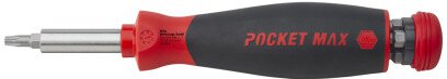 Cacciavite con caricatore di punte PocketMax® misto magnetico con 8 punte, 1/4" (45292) #zoom-1
